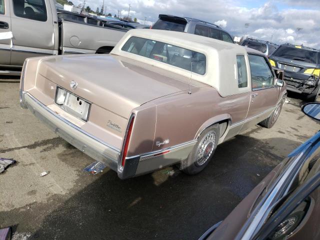 1G6CD1331L4255642 - 1990 CADILLAC DEVILLE GOLD photo 3