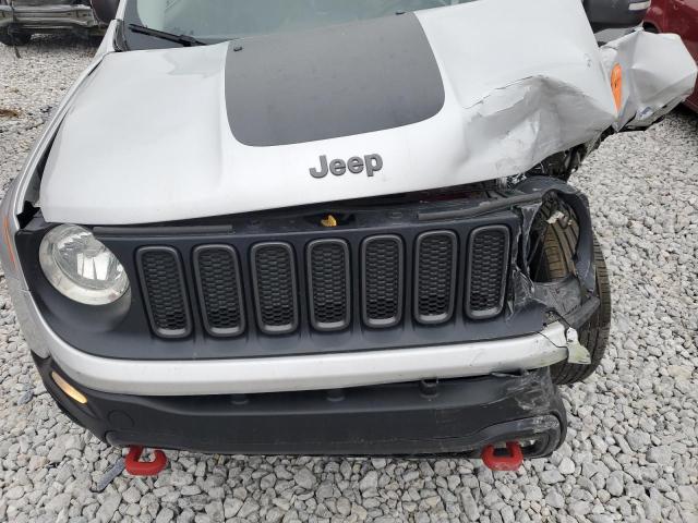 ZACCJBCB7HPF60509 - 2017 JEEP RENEGADE TRAILHAWK GRAY photo 11