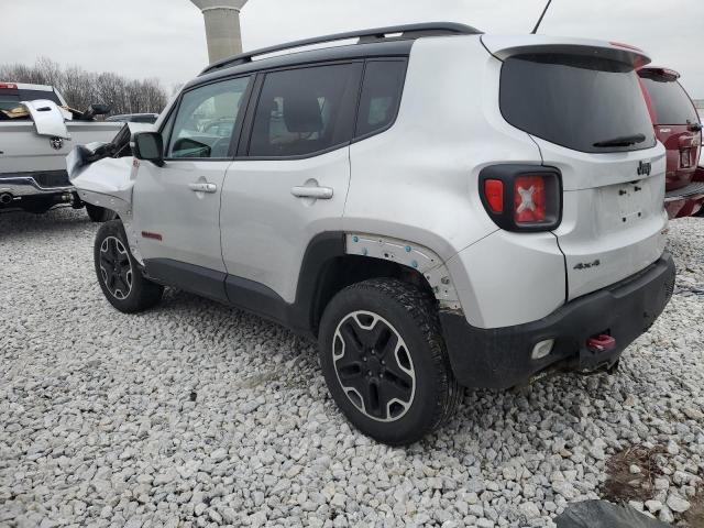 ZACCJBCB7HPF60509 - 2017 JEEP RENEGADE TRAILHAWK GRAY photo 2