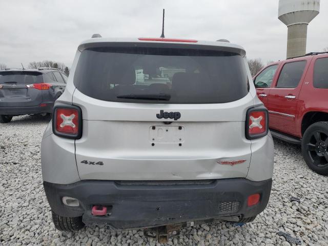 ZACCJBCB7HPF60509 - 2017 JEEP RENEGADE TRAILHAWK GRAY photo 6