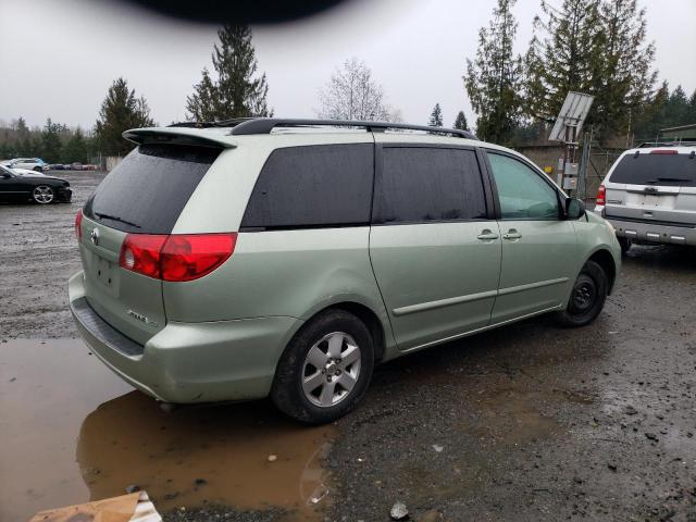 5TDZA23C36S494284 - 2006 TOYOTA SIENNA CE GREEN photo 3