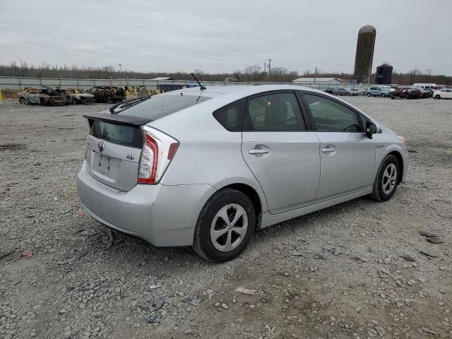 JTDKN3DU1C5483904 - 2012 TOYOTA PRIUS GRAY photo 3