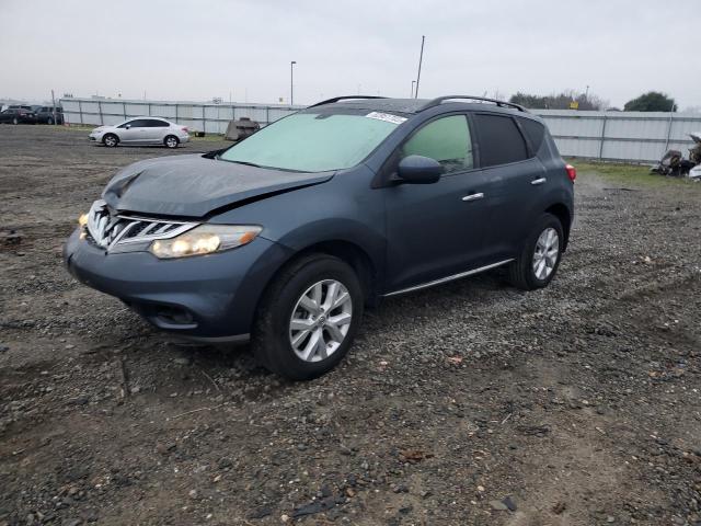 JN8AZ1MW8DW308538 - 2013 NISSAN MURANO S BLUE photo 1