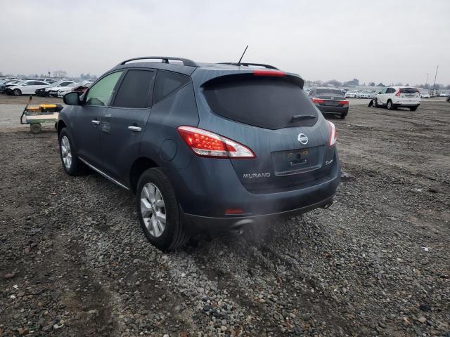 JN8AZ1MW8DW308538 - 2013 NISSAN MURANO S BLUE photo 2