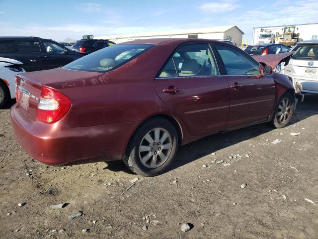 4T1BE30K24U335591 - 2004 TOYOTA CAMRY LE MAROON photo 3