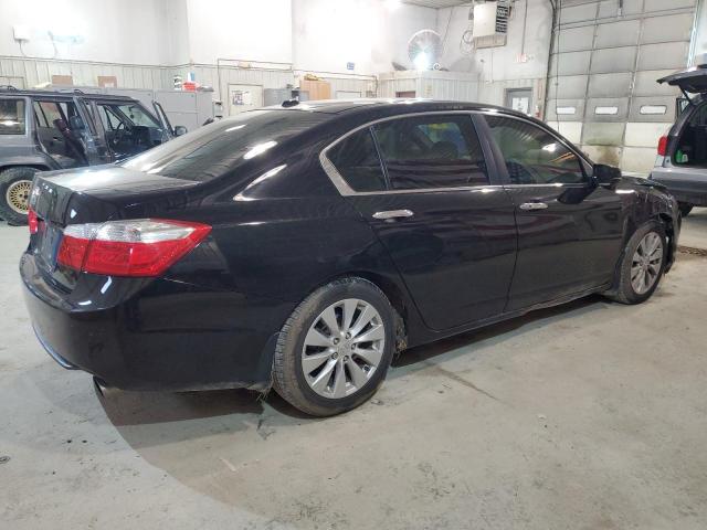 1HGCR2F88DA128385 - 2013 HONDA ACCORD EXL BLACK photo 3