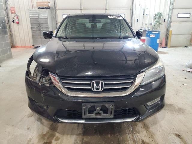 1HGCR2F88DA128385 - 2013 HONDA ACCORD EXL BLACK photo 5