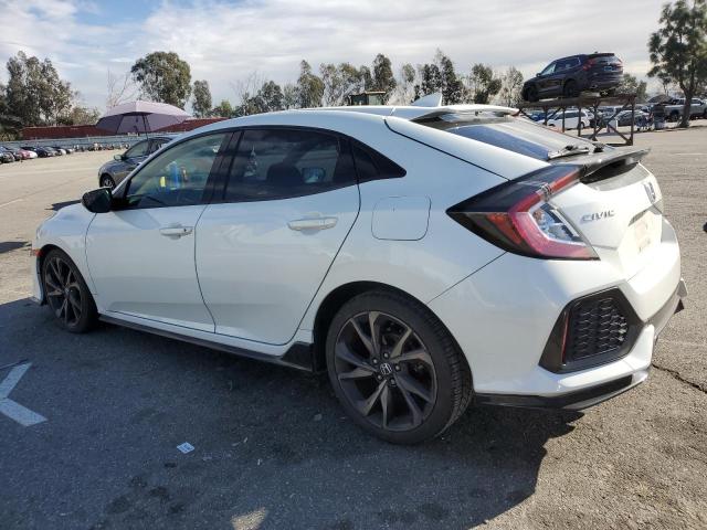 SHHFK7G43JU217341 - 2018 HONDA CIVIC SPORT WHITE photo 2