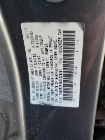 1HGCR2F38DA229091 - 2013 HONDA ACCORD LX GRAY photo 13