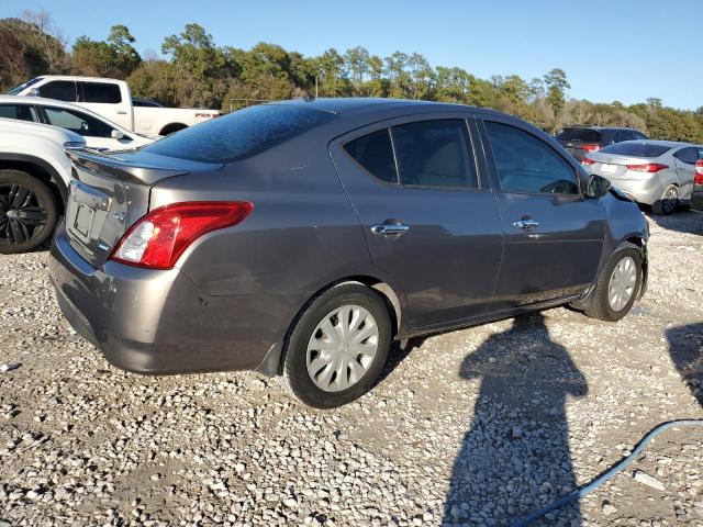 3N1CN7AP3FL890916 - 2015 NISSAN VERSA S GRAY photo 3