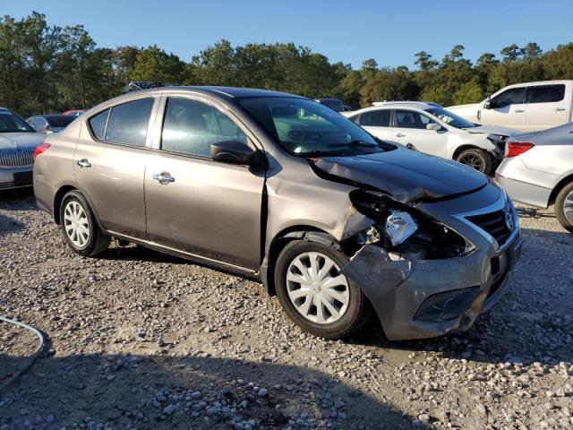 3N1CN7AP3FL890916 - 2015 NISSAN VERSA S GRAY photo 4