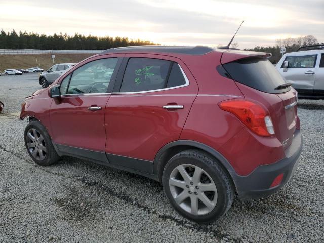 KL4CJBSB3DB156803 - 2013 BUICK ENCORE CONVENIENCE RED photo 2