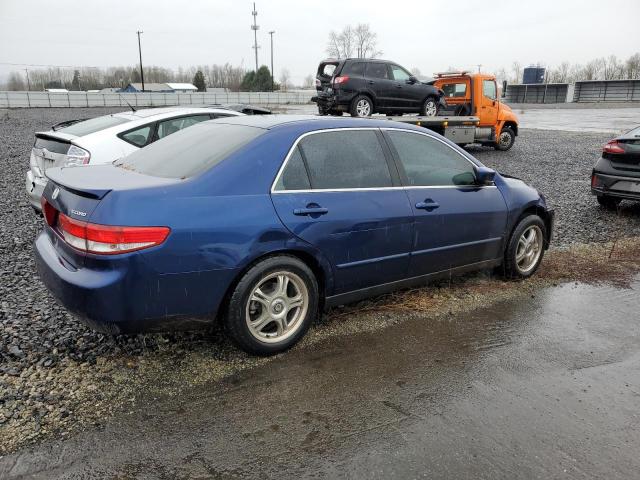 1HGCM66334A102755 - 2004 HONDA ACCORD LX BLUE photo 3