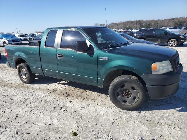 1FTRX12W78FA04694 - 2008 FORD F150 GREEN photo 4