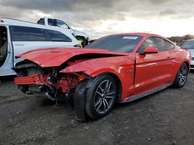1FA6P8CF5G5311057 - 2016 FORD MUSTANG GT RED photo 1