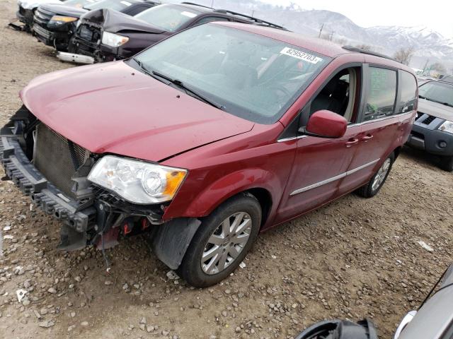 2C4RC1BG9ER363568 - 2014 CHRYSLER TOWN & COU TOURING RED photo 1