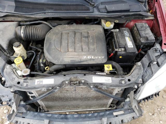 2C4RC1BG9ER363568 - 2014 CHRYSLER TOWN & COU TOURING RED photo 11