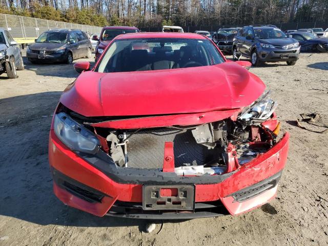 2HGFC2F59GH560137 - 2016 HONDA CIVIC LX RED photo 5