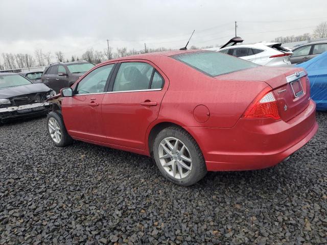 3FAHP0JG4BR128888 - 2011 FORD FUSION SEL RED photo 2