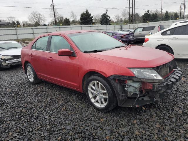 3FAHP0JG4BR128888 - 2011 FORD FUSION SEL RED photo 4