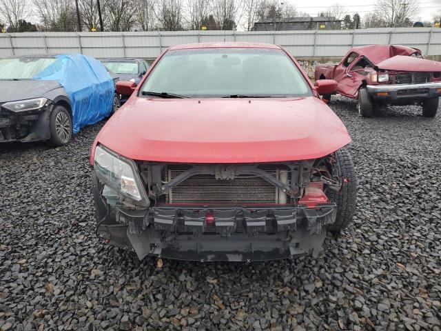 3FAHP0JG4BR128888 - 2011 FORD FUSION SEL RED photo 5