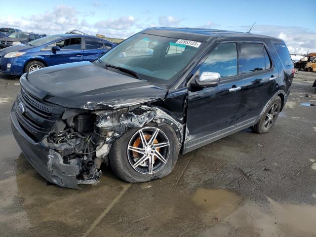 1FM5K8AR3EGA65110 - 2014 FORD EXPLORER X POLICE INTERCEPTOR BLACK photo 1