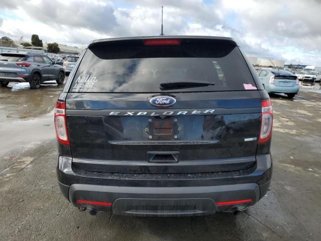 1FM5K8AR3EGA65110 - 2014 FORD EXPLORER X POLICE INTERCEPTOR BLACK photo 6