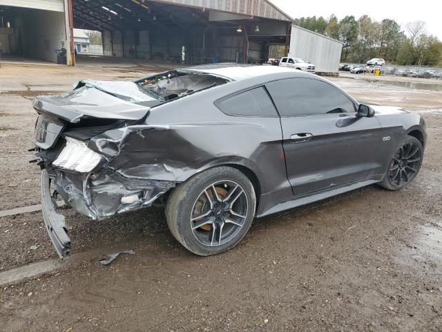 1FA6P8CF2J5153381 - 2018 FORD MUSTANG GT GRAY photo 3