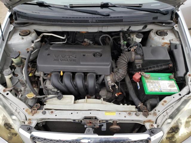 1NXBR32E55Z492156 - 2005 TOYOTA COROLLA CE SILVER photo 11