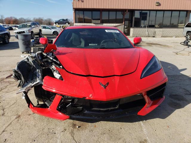 1G1YA2D41N5118733 - 2022 CHEVROLET CORVETTE STINGRAY 1LT RED photo 5