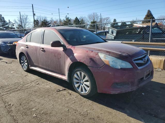 4S3BMCK60B3228498 - 2011 SUBARU LEGACY 2.5I LIMITED MAROON photo 4