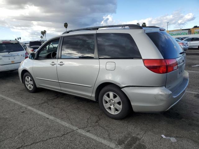 5TDZA22C74S018103 - 2004 TOYOTA SIENNA XLE SILVER photo 2