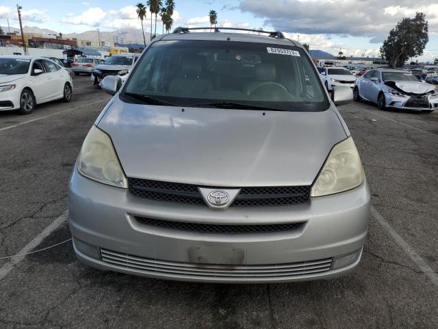 5TDZA22C74S018103 - 2004 TOYOTA SIENNA XLE SILVER photo 5