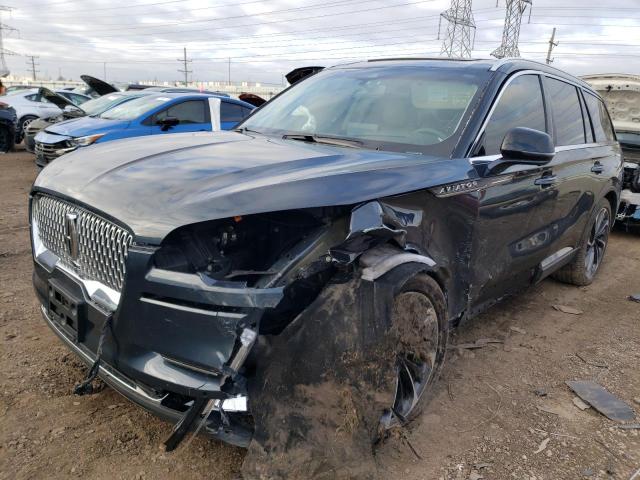 5LM5J7XC8NGL11226 - 2022 LINCOLN AVIATOR RESERVE GRAY photo 1