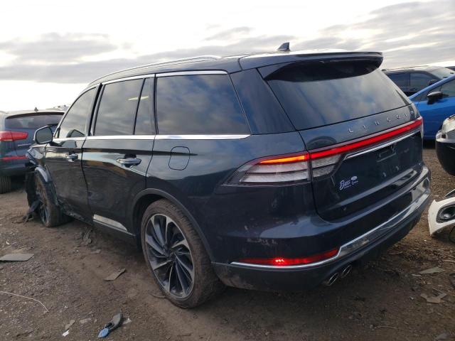 5LM5J7XC8NGL11226 - 2022 LINCOLN AVIATOR RESERVE GRAY photo 2