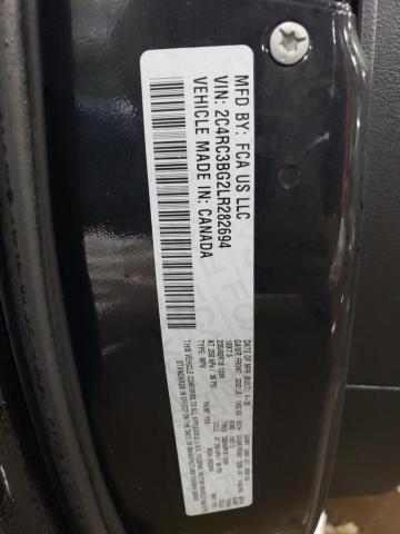 2C4RC3BG2LR282694 - 2020 CHRYSLER PACIFICA TOURING L BLACK photo 13