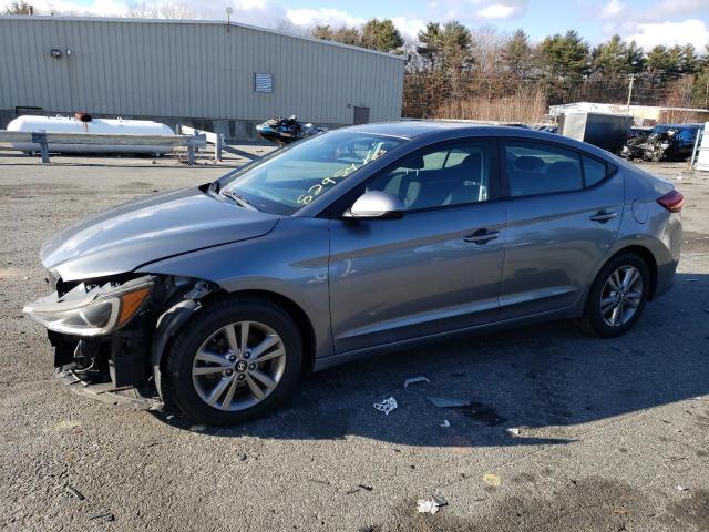 KMHD84LF2JU554602 - 2018 HYUNDAI ELANTRA SEL GRAY photo 1