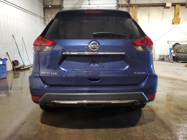 KNMAT2MV3KP555337 - 2019 NISSAN ROGUE S BLUE photo 6