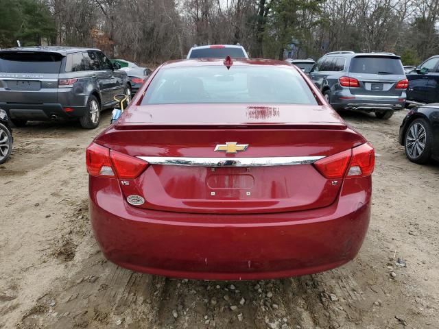 2G11Z5S36K9162232 - 2019 CHEVROLET IMPALA LT RED photo 6