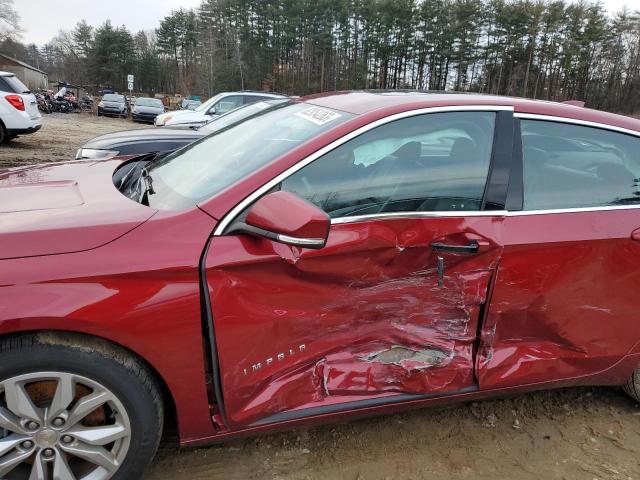 2G11Z5S36K9162232 - 2019 CHEVROLET IMPALA LT RED photo 7