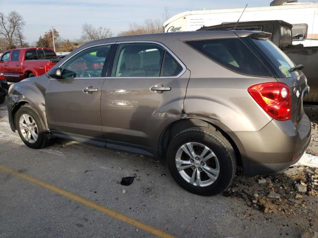 2CNALBEW7A6390555 - 2010 CHEVROLET EQUINOX LS GRAY photo 2