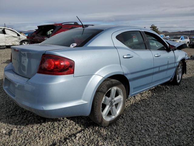 1C3CDZAB1DN707255 - 2013 DODGE AVENGER SE BLUE photo 3