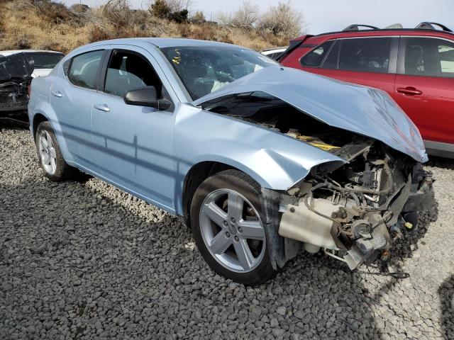 1C3CDZAB1DN707255 - 2013 DODGE AVENGER SE BLUE photo 4