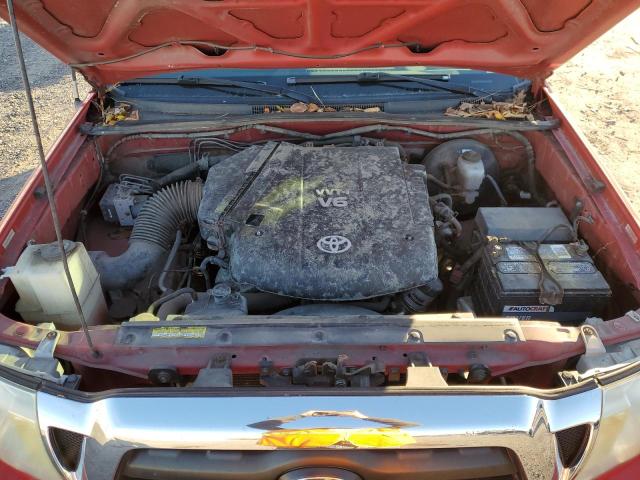 5TEUU42N08Z523262 - 2008 TOYOTA TACOMA ACCESS CAB Қызыл фото 11