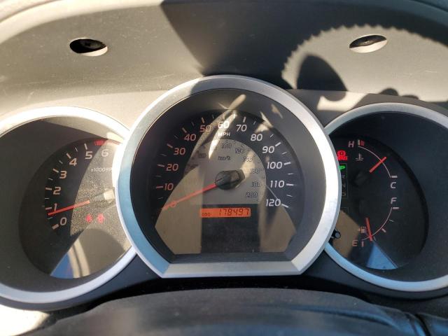 5TEUU42N08Z523262 - 2008 TOYOTA TACOMA ACCESS CAB Қызыл фото 9