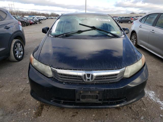 2HGFB2F58CH312930 - 2012 HONDA CIVIC LX BLACK photo 5