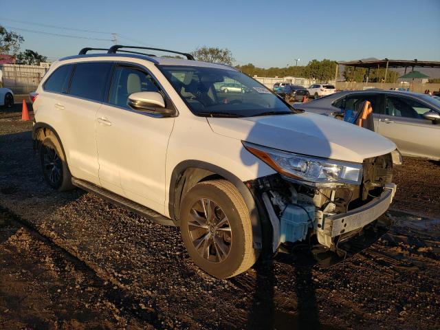5TDKKRFH4GS141732 - 2016 TOYOTA HIGHLANDER XLE WHITE photo 4