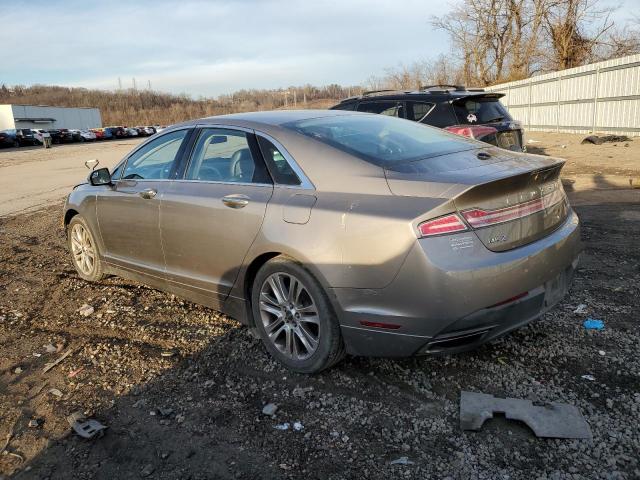 3LN6L2G97FR611794 - 2015 LINCOLN MKZ SILVER photo 2