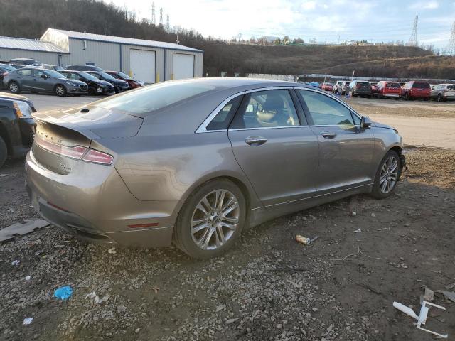 3LN6L2G97FR611794 - 2015 LINCOLN MKZ SILVER photo 3