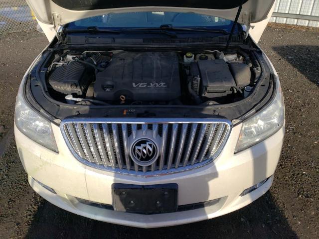 1G4GD5E37CF122435 - 2012 BUICK LACROSSE PREMIUM WHITE photo 11